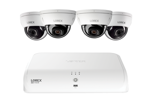 Lorex Fusion Series 4K+ 16 Channel (8 Wired + 8 Fusion Wi-Fi) 2TB Wired System with A14 Wired 2K IP Dome Cameras - White 4