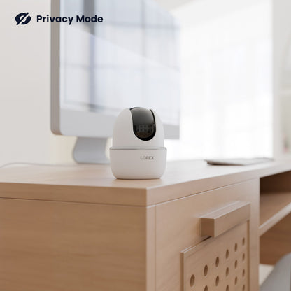 Lorex 2K Pan-Tilt Indoor Wi-Fi Security Camera (32GB)