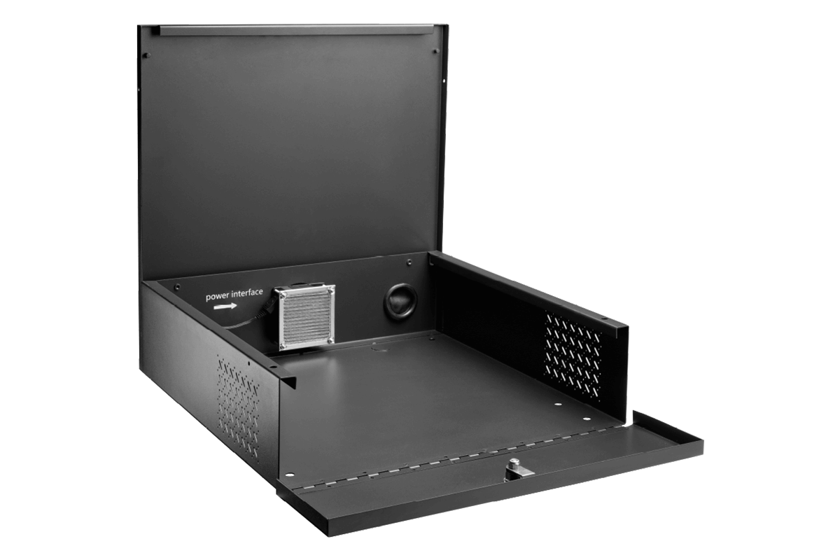 Lockbox with Fan for Lorex Recorders