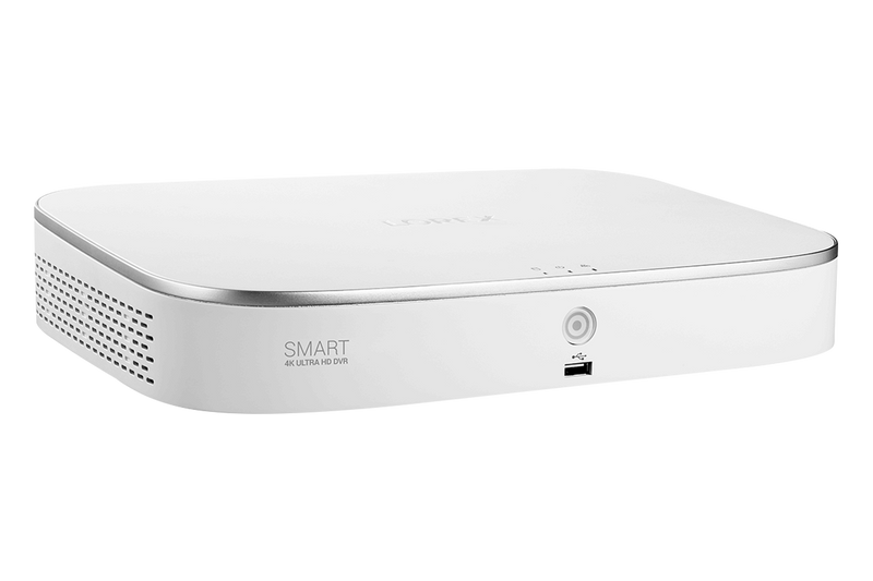 4K Ultra HD 8-Channel Digital Video Recorder with Smart Motion Detection and Smart Home Voice Control