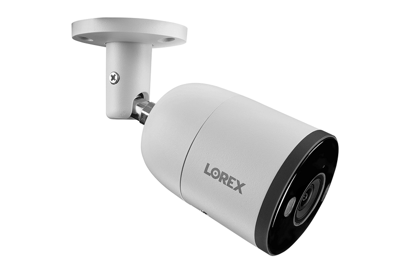 Lorex H13 4K IP Wired Bullet Security Camera with Smart Deterrence and Smart Motion Detection