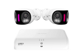 Système filaire Lorex Fusion Series 4K+ 16 canaux (8 filaires + 8 Fusion Wi-Fi) 2 To avec caméras IP filaires H20 4K à double objectif 