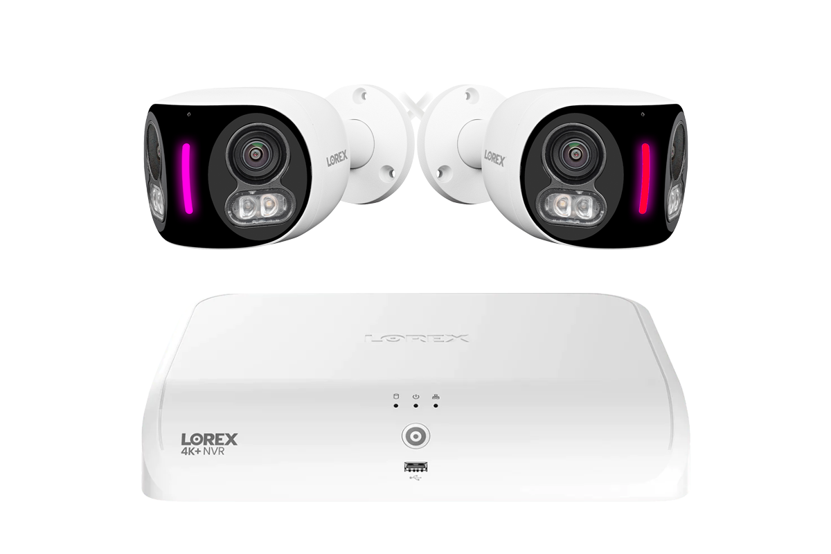 Lorex Fusion Series 4K 16 Camera Capable (8 Wired + 8 Fusion Wi-Fi) 2TB Wired System with H20 IP Dual Lens Cameras