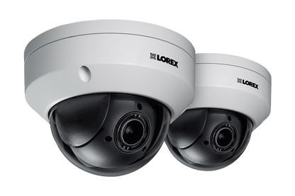 Super High Definition 2K (4MP) Pan-Tilt-Zoom Camera & Color Night Vision (2 Pack)