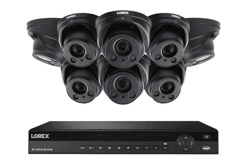16-Channel 4K NVR System with Eight 4K (8MP) Nocturnal IP Varifocal Cameras