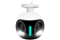 Lorex H20 4K IP Wired Dual Lens Security Camera with Smart Security Lighting and Smart Motion Detection