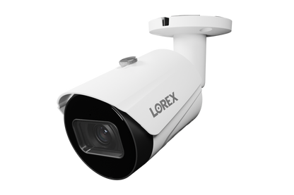 Lorex A4 IP Wired Bullet Security Camera with Listen-In Audio and Smart Motion Detection