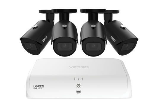 Lorex Fusion Series 4K+ 16 Channel (8 Wired + 8 Fusion Wi-Fi) 2TB Wired System with A4 Wired 2K IP Bullet Cameras
