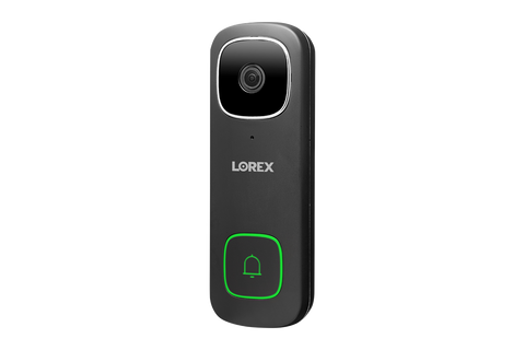 Lorex 2K Wi-Fi Video Doorbell (Wired, 32GB)