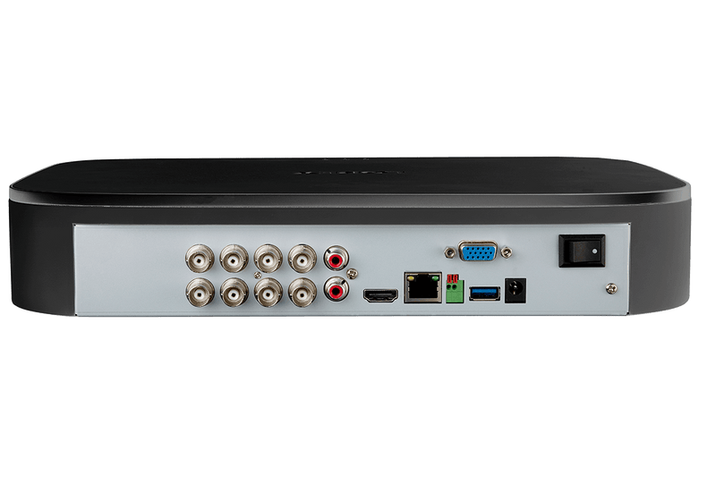 4K 8-Channel Wired DVR with Advanced Motion Detection Technology and Smart Home Voice Control