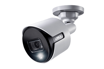 Lorex 4K 8-Channel Wired DVR System with Eight 2K Active Deterrence Bullet Cameras