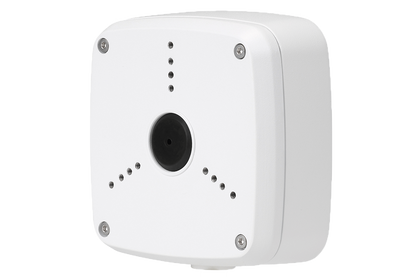 Outdoor Square Junction Box for 3 Screw Base Cameras (Metal)