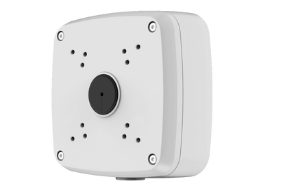 Outdoor Square Junction Box for 4 Screw Base Cameras (Metal)