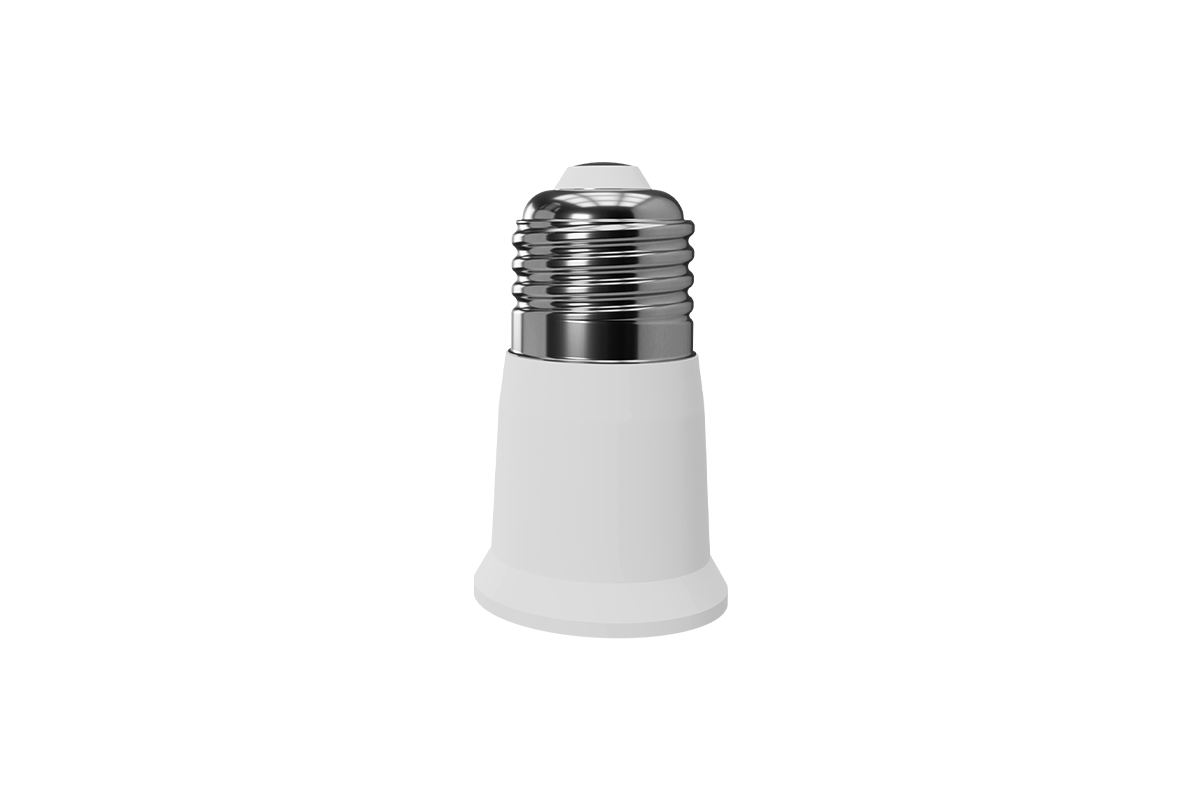 Ménage 2 En 1 Double Socle E27 Extender Splitter - Connecteur Pour 2 Ampoules E27