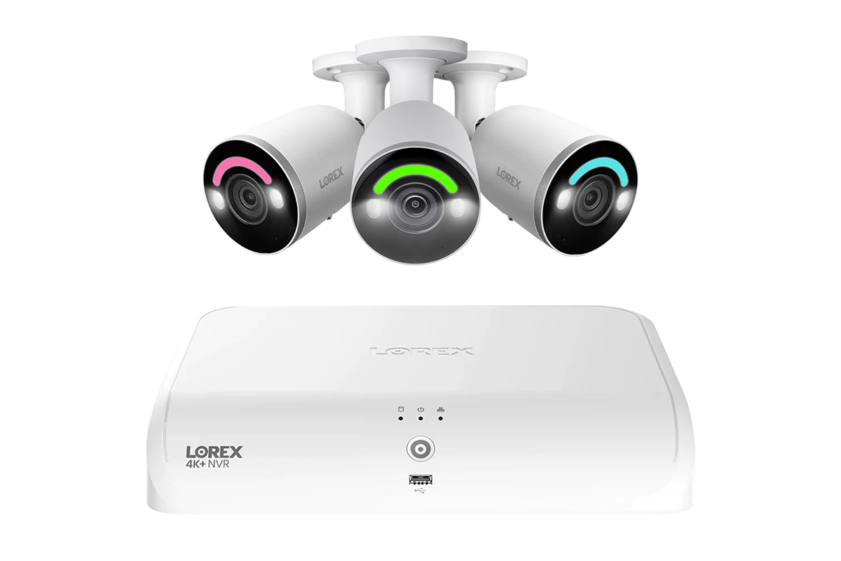 Lorex Fusion Series 4K 16 Channel (8 Wired + 8 Fusion Wi-Fi) 2TB Wired System with H12 Wired 4K IP Bullet Cameras (Amzon)