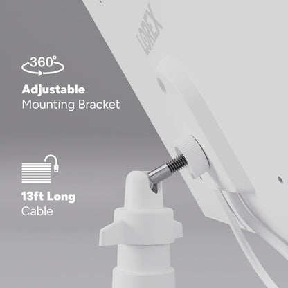 Solar Panel for Lorex Battery-Operated Cameras