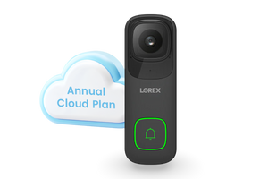 Lorex 4K Wi-Fi Video Doorbell (Wired, 32GB, Cloud-Enabled)