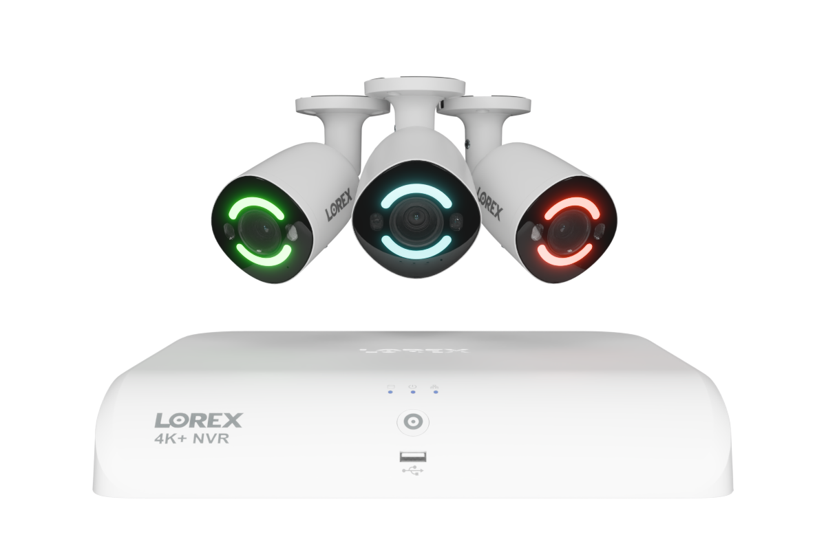 Caméras de sécurité IP 4K+ (12 MP) avec enregistreur Fusion 16 canaux (8 filaires, 8 Wi-Fi)