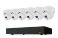 Lorex Connect T Series 1080p 8-Channel Wired DVR System with T1 1080p Turret Security Cameras - 128GB
