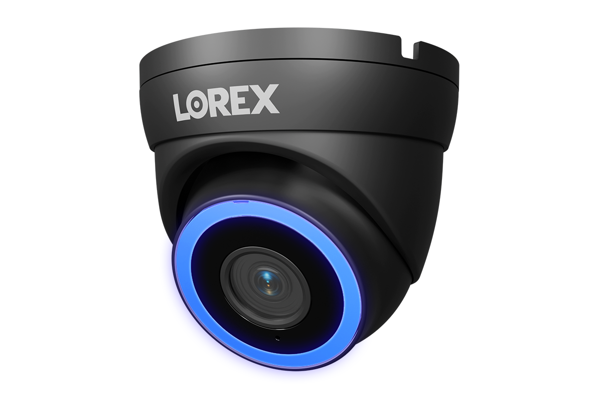 Caméra tourelle PoE 4K Lorex Connect V7 avec Color Night IQ+ - Blanc/Noir