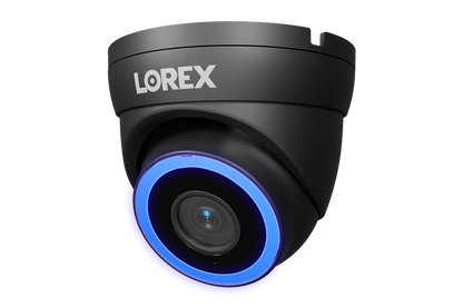 Caméra tourelle PoE 4K Lorex Connect V7 avec Color Night IQ+ - Blanc/Noir