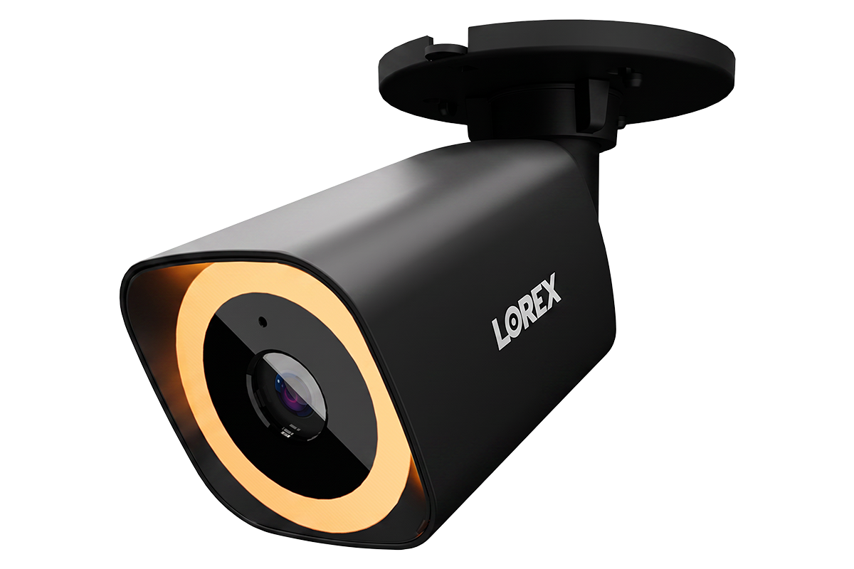 Caméra PoE balle 4K Lorex Connect V7 avec Vision Nocturne Couleur IQ+ - Blanc/Noir