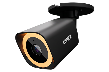 Caméra PoE balle 4K Lorex Connect V7 avec Vision Nocturne Couleur IQ+ - Blanc/Noir