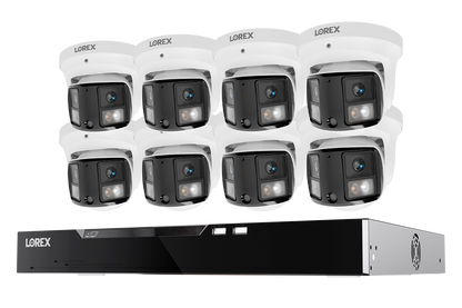 Lorex Connect X Series 4K 16-Channel Wired NVR System with X3 Dual-Lens Turret Camera - 4TB
