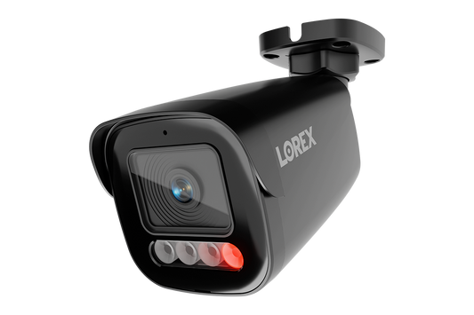 Lorex Connect X5 4K PoE Bullet Camera with AI Color Night Vision - White/Black