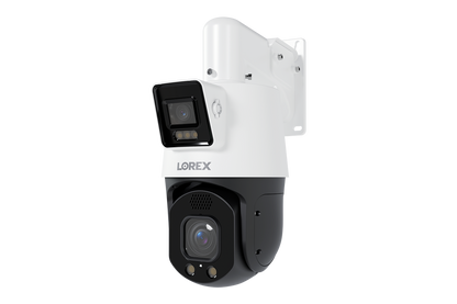 Lorex Connect X Series 2K+ Dual-Lens PTZ Camera with 30× Optical Zoom