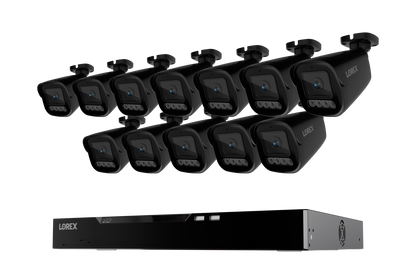 Lorex Connect X Series 4K 16-Channel Wired NVR System with X3 Bullet Security Cameras - 4TB