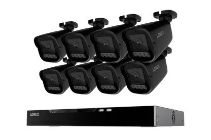 Lorex Connect X Series 4K 16-Channel Wired NVR System with X3 Bullet Security Cameras - 4TB