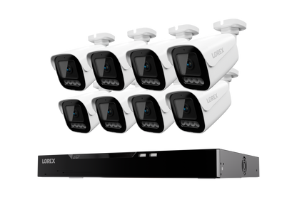 Lorex Connect X Series 4K 16-Channel Wired NVR System with X3 Bullet Security Cameras - 4TB