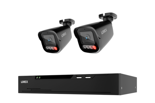 Lorex Connect X Series 4K 8-Channel Wired NVR System with X5 Bullet Security Cameras - 2TB