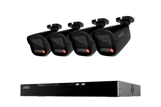Lorex Connect X Series 4K 16-Channel Wired NVR System with X5 Bullet Security Cameras - 4TB
