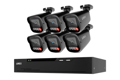 Lorex Connect X Series 4K 8-Channel Wired NVR System with X5 Bullet Security Cameras - 2TB
