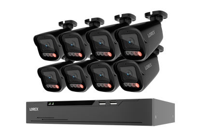 Lorex Connect X Series 4K 8-Channel Wired NVR System with X5 Bullet Security Cameras - 2TB