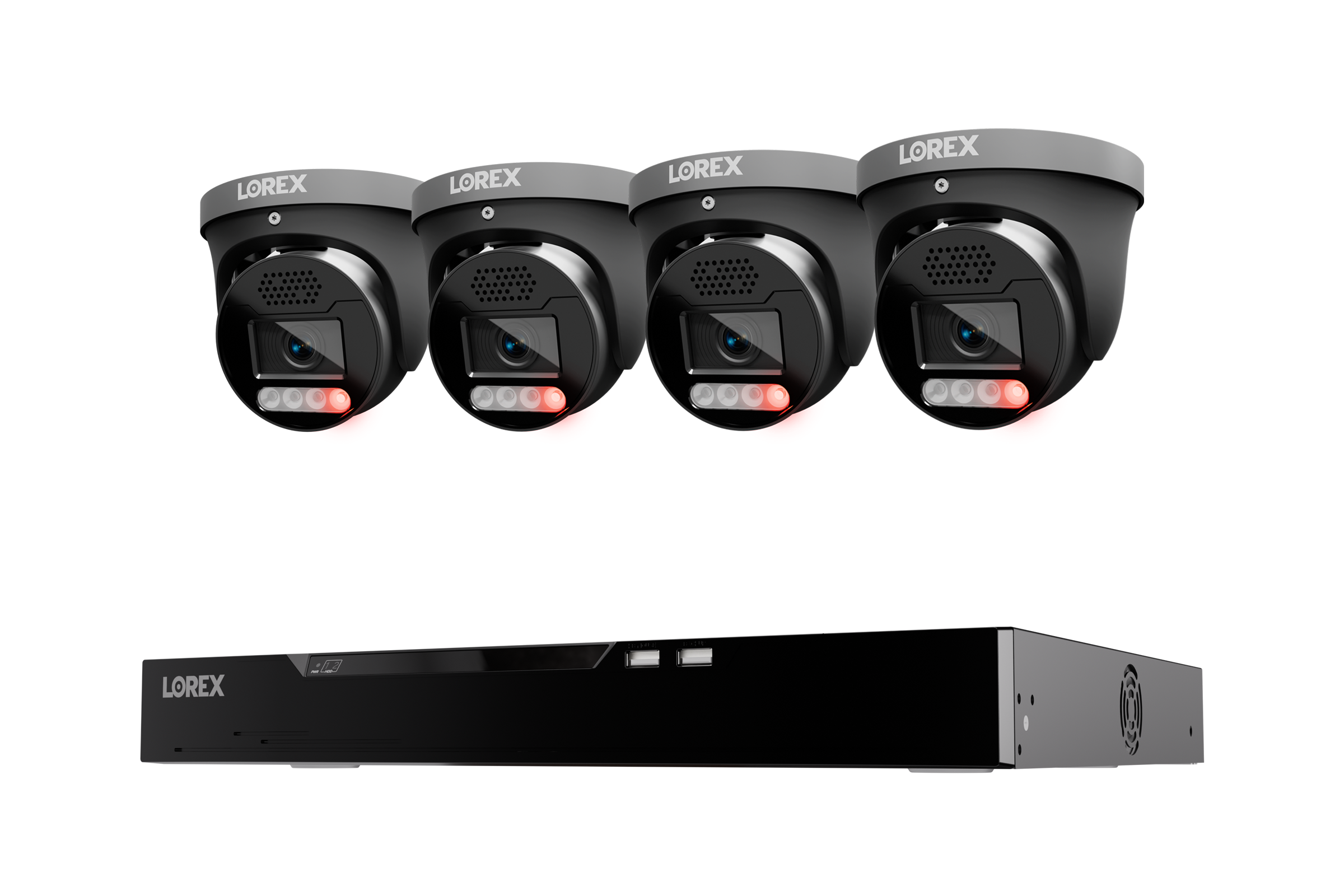 Lorex Connect X Series 4K 16-Channel Wired NVR System with X5 Turret S