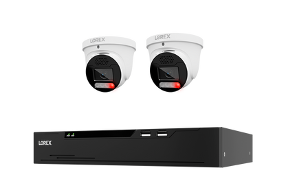 Lorex Connect X Series 4K 8-Channel Wired NVR System with X5 Turret Security Cameras - 2TB