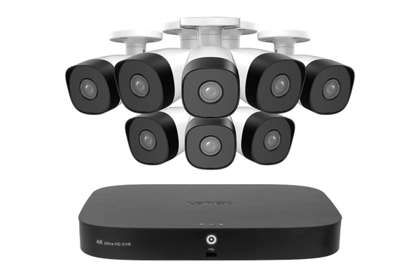 Lorex Fusion Series 4K 20 Camera Capable (16 Wired + 4 Fusion Wi-Fi) 2TB DVR Wired System with 1080p Analog (CVI) Bullet Security Cameras
