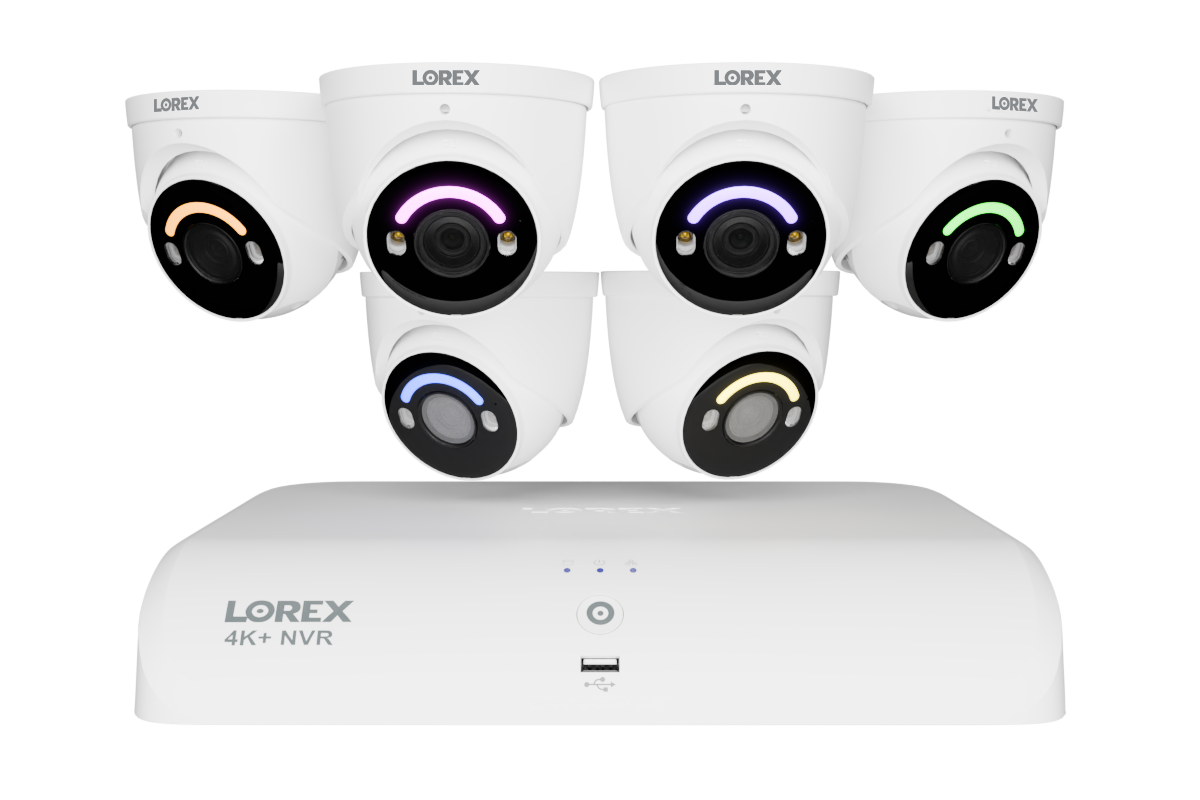 Caméras de sécurité IP 4K+ (12 MP) avec enregistreur Fusion 16 canaux (8 filaires, 8 Wi-Fi)