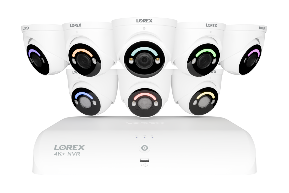 Caméras de sécurité IP 4K+ (12 MP) avec enregistreur Fusion 16 canaux (8 filaires, 8 Wi-Fi)