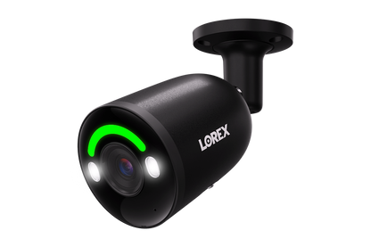 Lorex H12 4K IP Wired Bullet Security Camera with Smart Security Lighting and Smart Motion Detection
