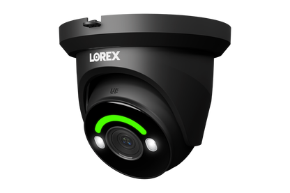 Lorex H12 4K IP Wired Turret Security Camera with Smart Security Lighting and Smart Motion Detection