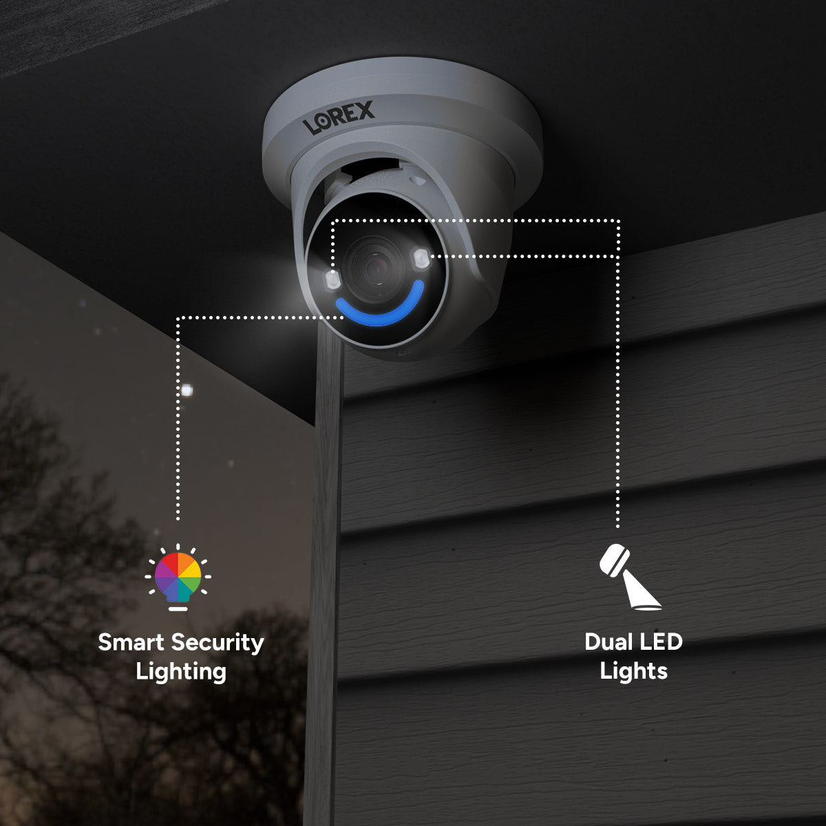 Lorex Classic 4K+ 12MP 16 Channel 2TB Wired NVR System with Smart Security Lighting Turret IP Cameras
