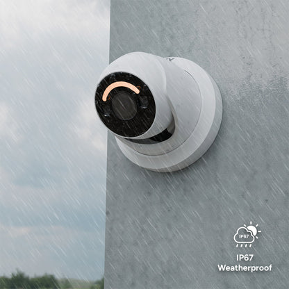 Lorex Classic 4K+ 12MP 16 Channel 2TB Wired NVR System with Smart Security Lighting Turret IP Cameras