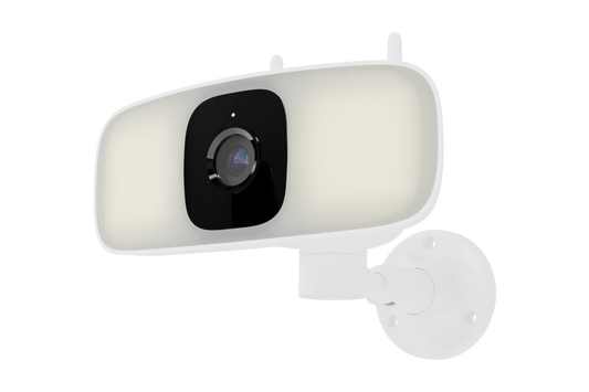 Lorex Connect 2K Floodlight Wi-Fi Security Camera with App Controlled Horizontal Pan