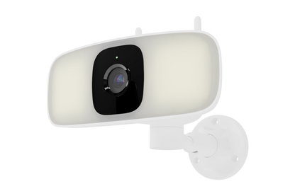 Lorex Connect 2K Floodlight Wi-Fi Security Camera with App Controlled Horizontal Pan