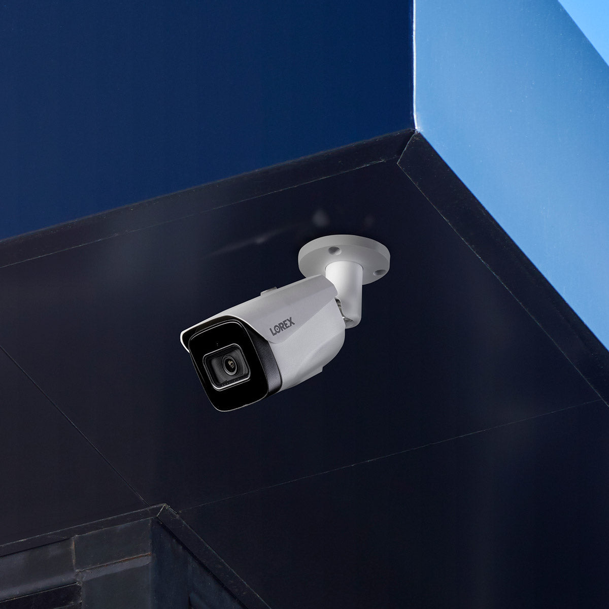 Lorex 4K (16 Camera Capable) 6TB Wired NVR System with Nocturnal 3 Smart IP Bullet Cameras with Listen-In Audio and 30FPS