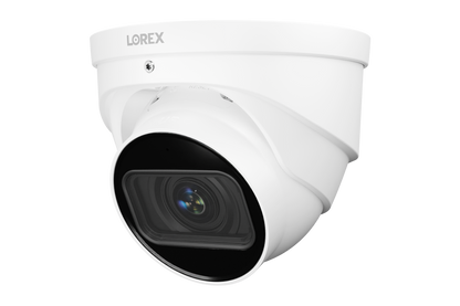 Caméra de sécurité IP filaire Nocturnal Series N4 Lite 4K avec objectif varifocal motorisé et enregistrement en temps réel à 30 images par seconde